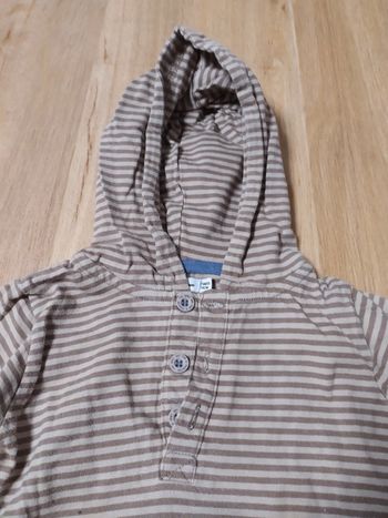 Sweat capuche tape à l'oeil 12 mois