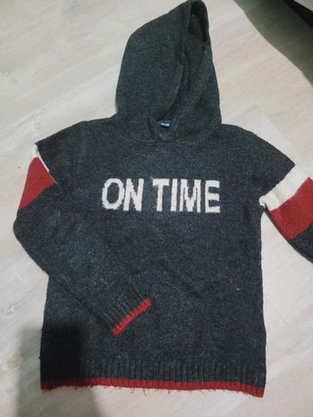 Pull chaud à capuche