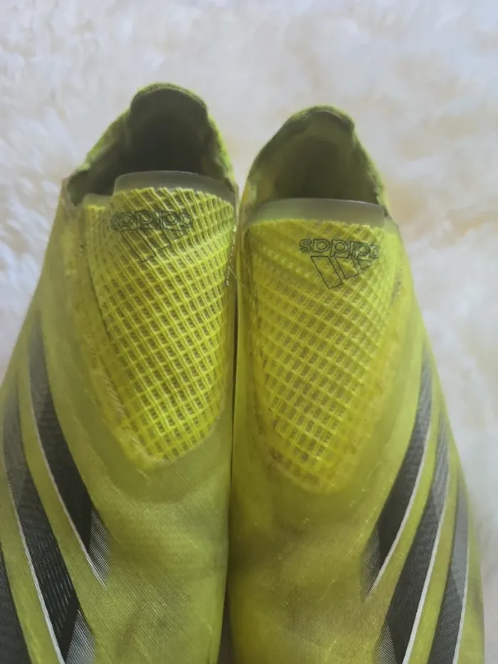 Chaussure foot adidas X crazy fast jaune mirageskin - photo numéro 6