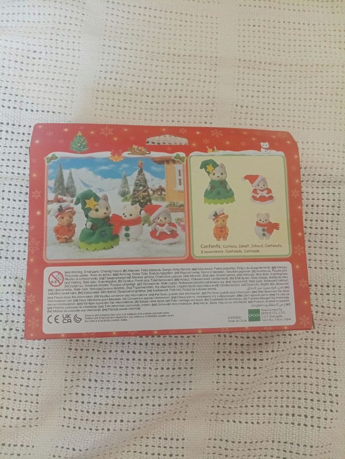 Sylvanian Families Happy Christmas Friends neuf - photo numéro 5