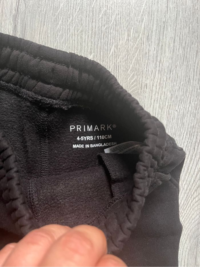 Jogging noir fille 4/5 ans Primark - photo numéro 3