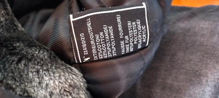 Parka Armand Thiery XL – Fausse fourrure détachable XL·Très bon état - photo numéro 8