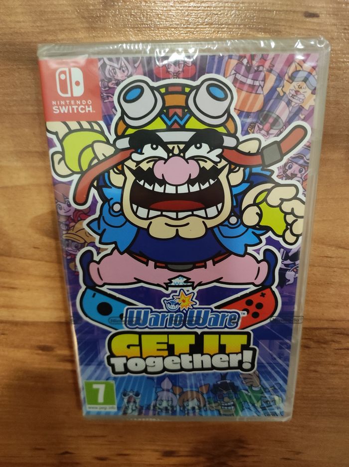 Jeu vidéo Nintendo Switch wario ware get it together neuf sous blister