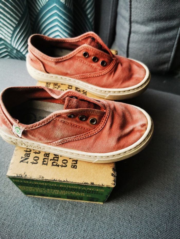 Chaussures en toile natural world wine 27