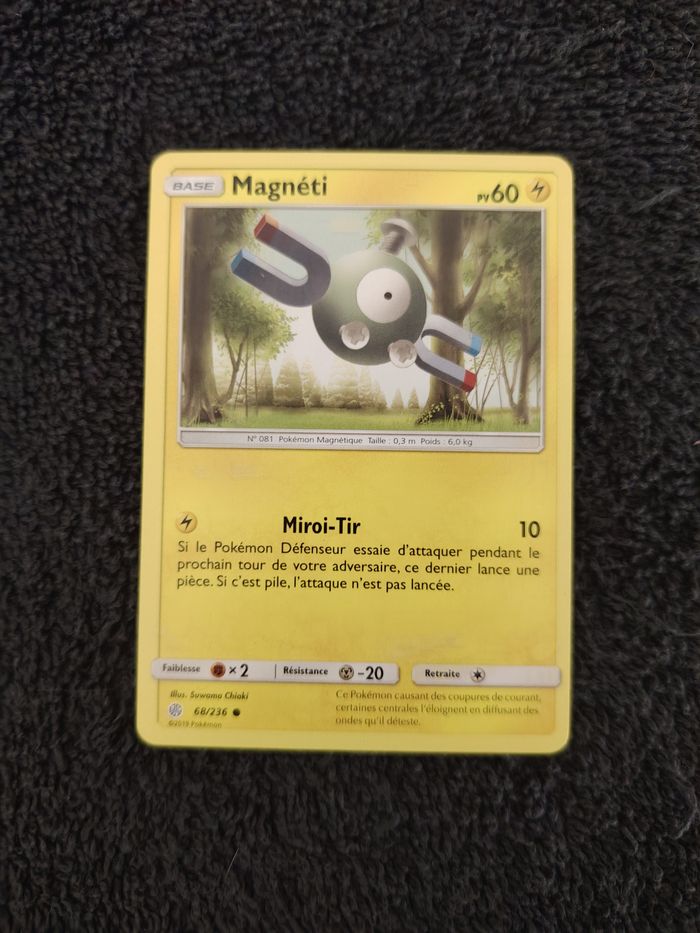 Carte Pokemon Magneti