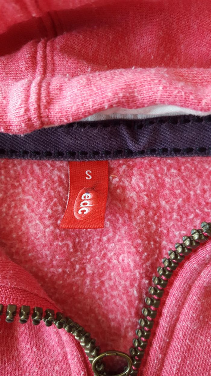 ESPRIT veste rose taille S - photo numéro 2