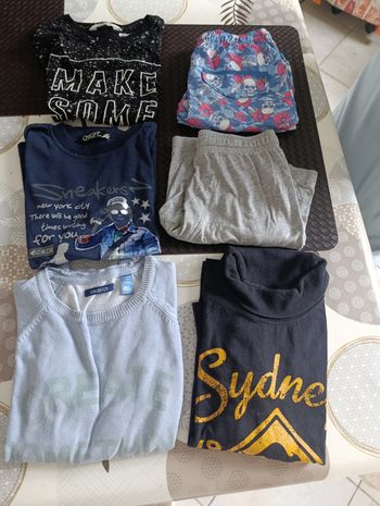 Lot vêtements garçon