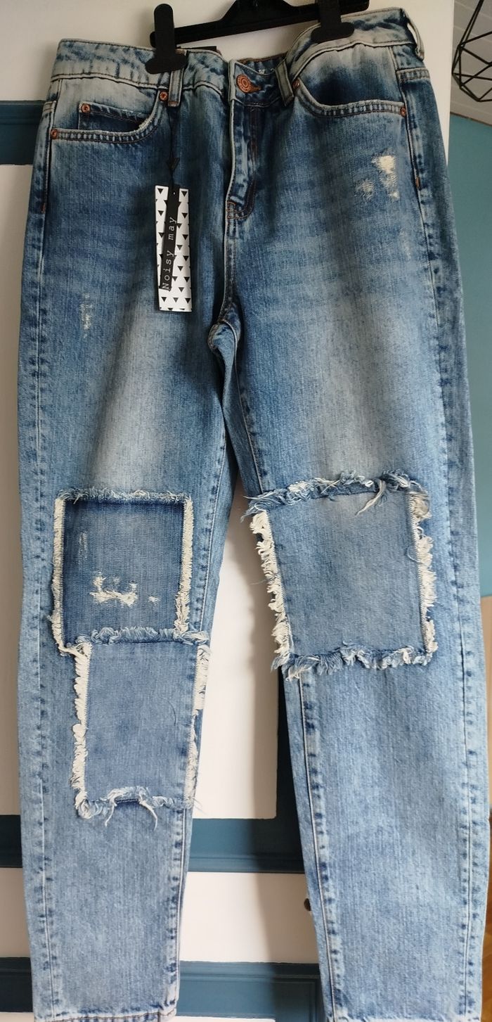 Jeans Noisy May KIM taille haute - photo numéro 4