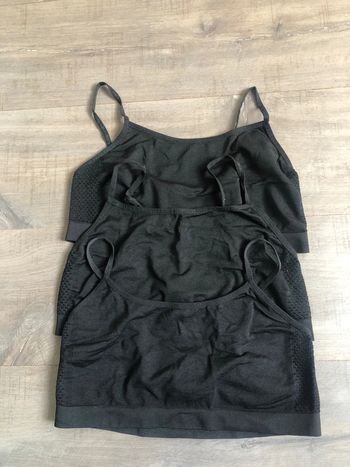 Lot de 3 brassières fille 14 ans noires H&M
