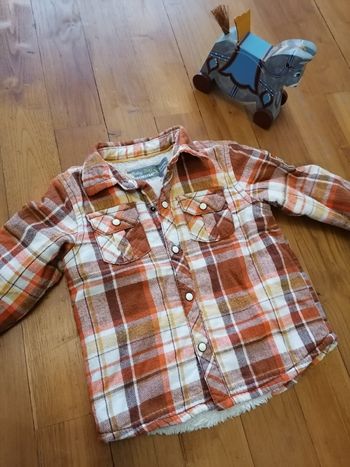 Chemise fourré 9 mois