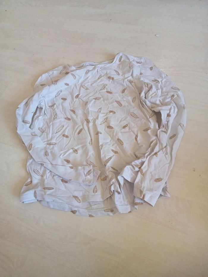 T-shirt blanc avec motif