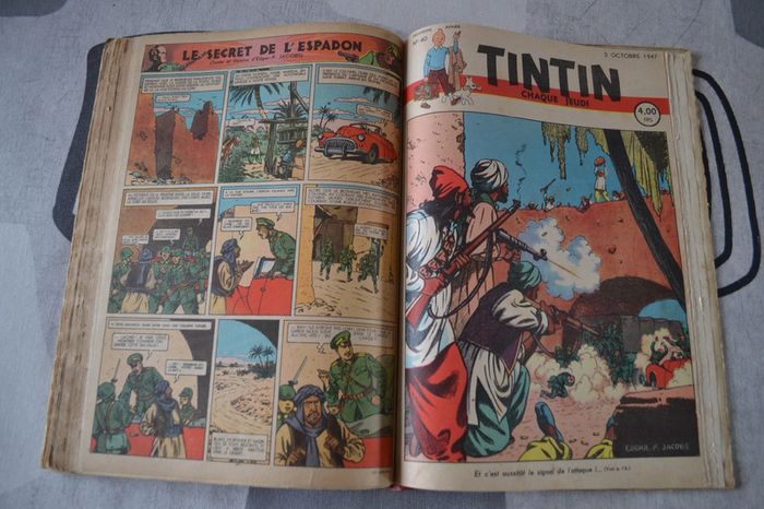 Tintin reliure belge num.3 de 1947 - photo numéro 10