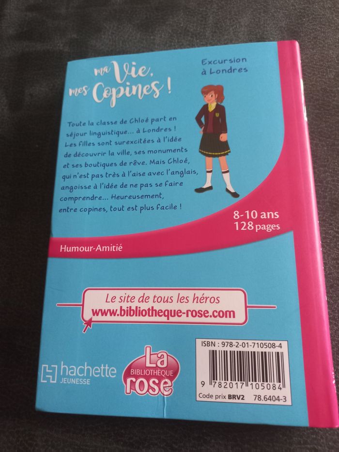 Livre bibliotheque rose ma vie mes copines tome 16 - photo numéro 2