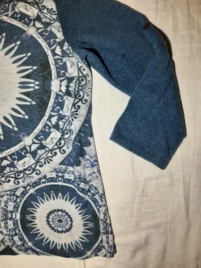 Blouse manches longues hippies - photo numéro 2