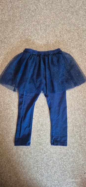 Leggings avec jupe brillante 36m