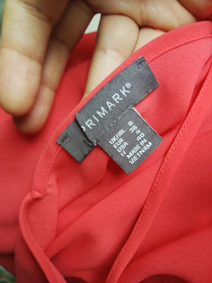 Top Primark corail - photo numéro 4