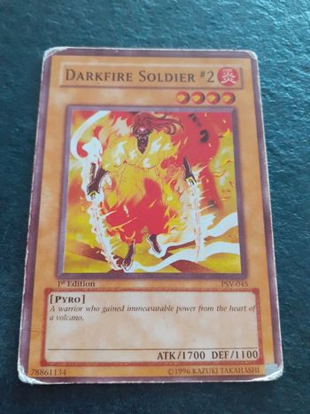 Carte Yu-Gi-Oh ! Darkfire Soldier #2 PSV-045