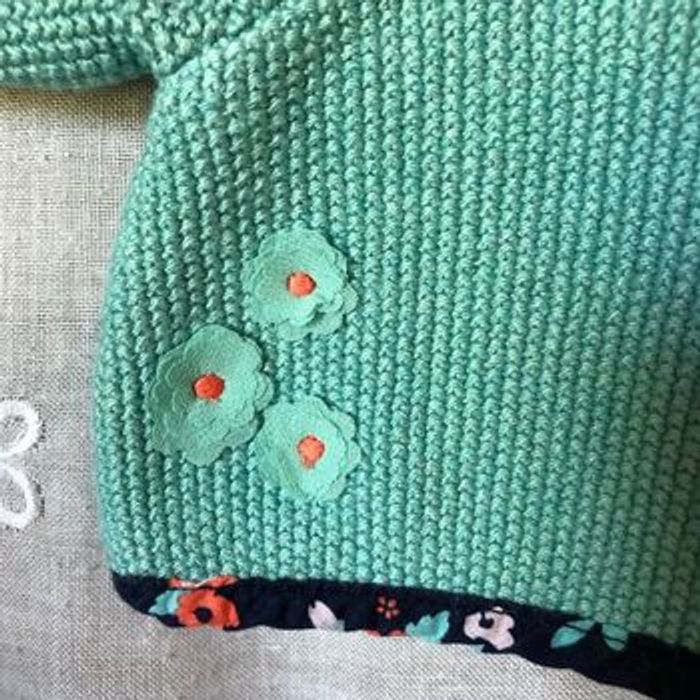 Beau gilet vert 3 mois Sergent-major - photo numéro 3