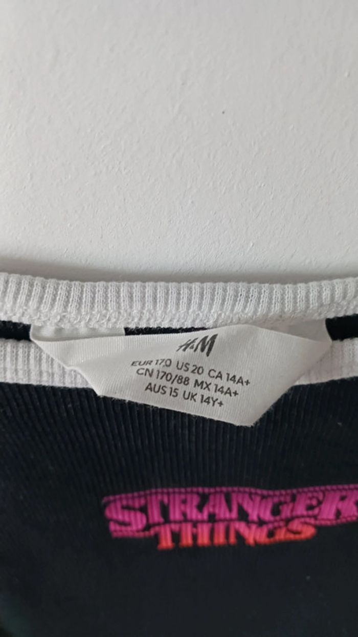 Robe noir Stranger things 14 ans H&M - photo numéro 3