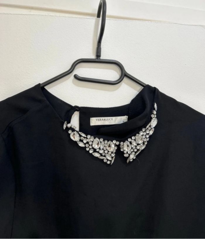 Blouse Noir taille M Neuve - photo numéro 2