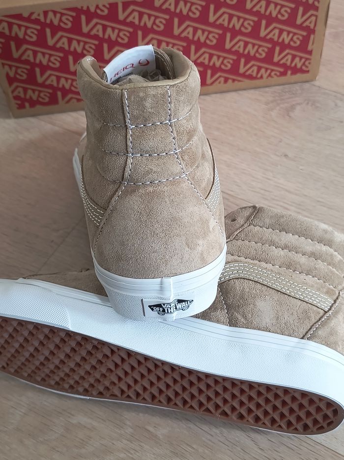 Chaussures montantes Vans old skool en nubuck taille 42 neuves - photo numéro 8
