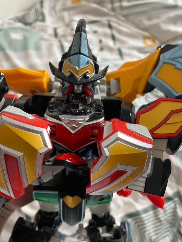 power rangers megazord bandai 2005 mystic force dx titan - photo numéro 15