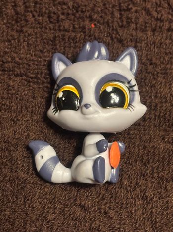 Littlest Pet Shop LPS Hasbro raton laveur