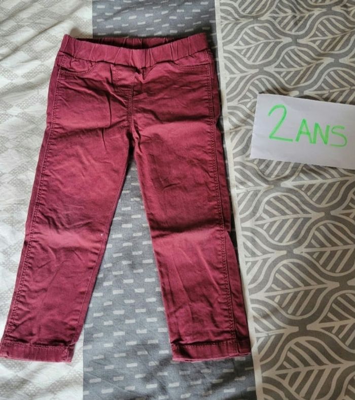 Pantalon bordeau