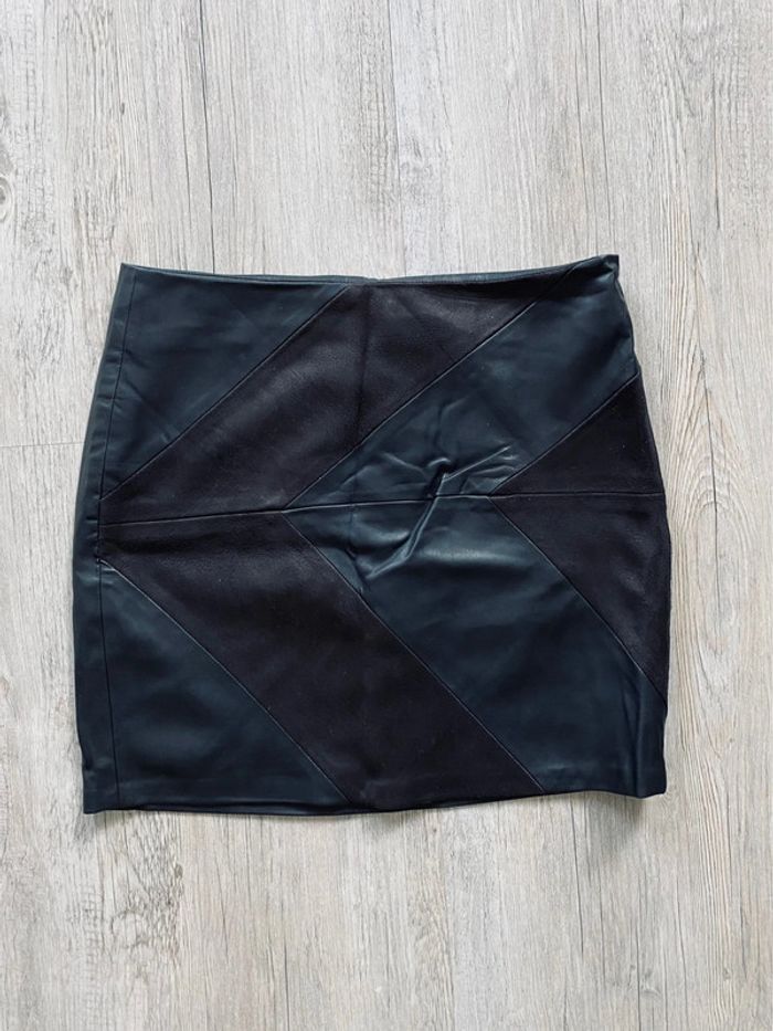 Jupe simili cuir Vera Moda