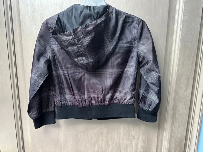 Veste imperméable noir et gris 5 ans - photo numéro 6