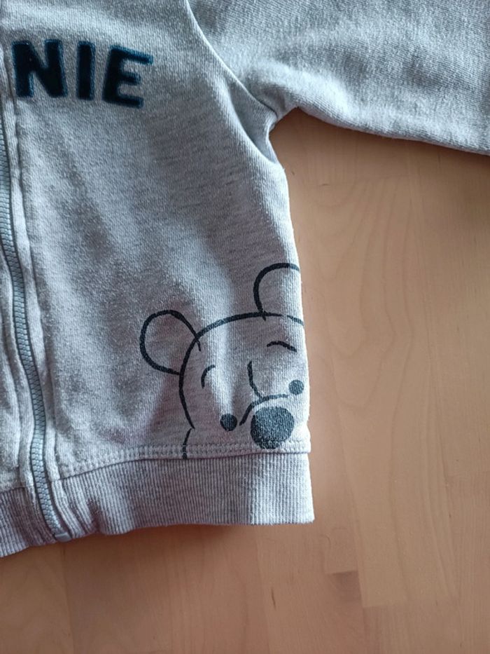 Gilet à capuche Winnie 18 mois - photo numéro 3