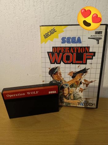 Jeu sega master system opération wolf