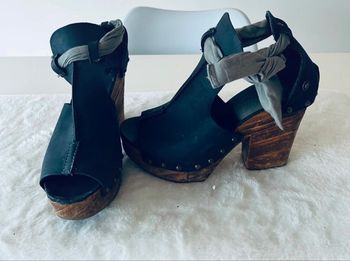 Mules à talon