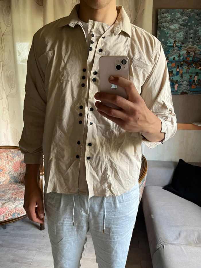 Chemise d'ambiance, ethnique vintage asiatique grunge - photo numéro 3