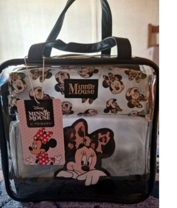 Lot de 3 trousses de toilette minnie mouse