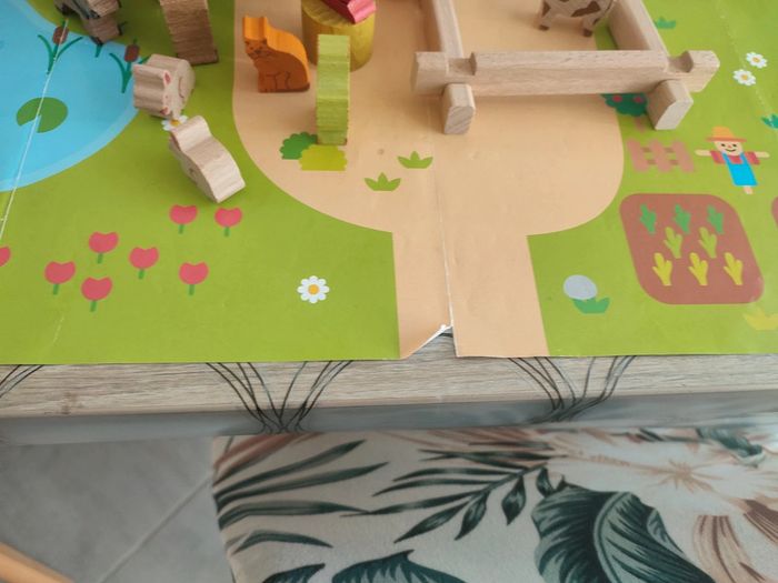 Jeu de construction ma petite ferme en bois - photo numéro 3