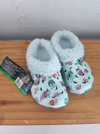 Crocs fourré pailletté
