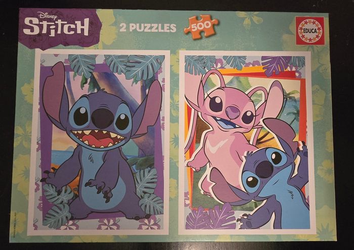 Lot de puzzles stitch - photo numéro 5