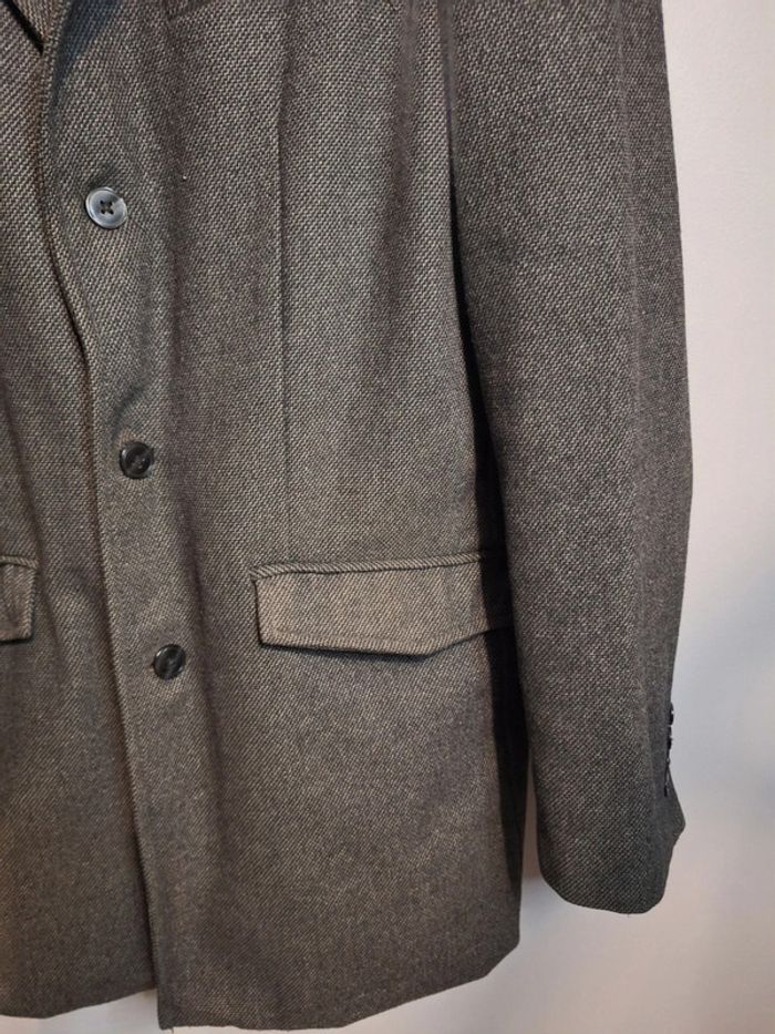 Manteau long / blazer / celio / homme gris / taille L - photo numéro 3
