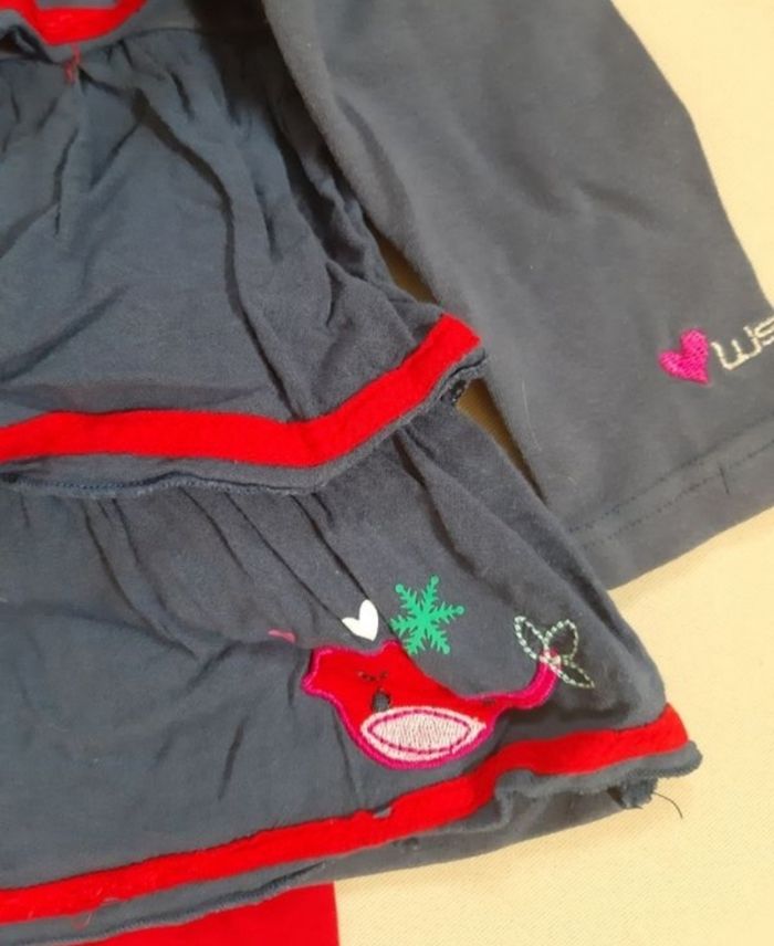 Ensemble fille mi-saison / printemps : tunique + legging - 18 mois - photo numéro 4