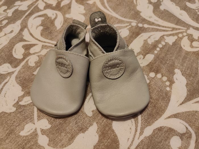 Chaussons cuir bobux