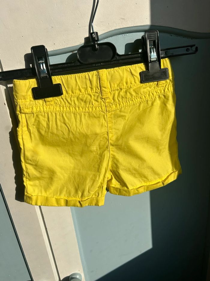Short jaune kimbaloo, 12 mois - photo numéro 3
