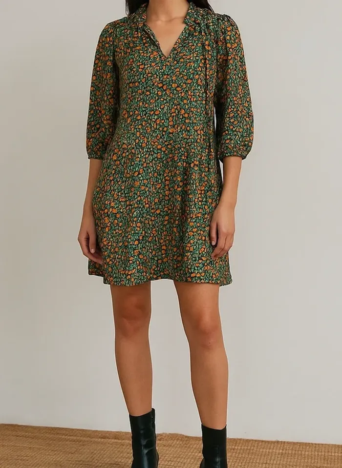 Robe fleurie cache cache - taille 38