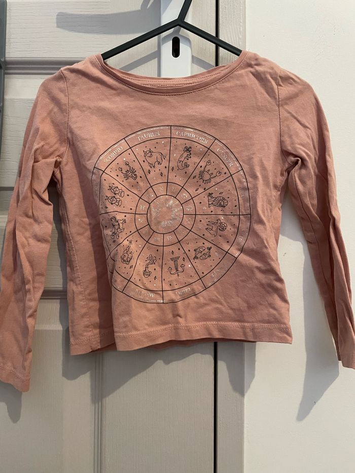 T-shirt manche longue fille - taille 3 ans