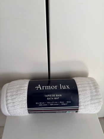 Tapis de bain Armor-lux 50/80cm.100% coton
