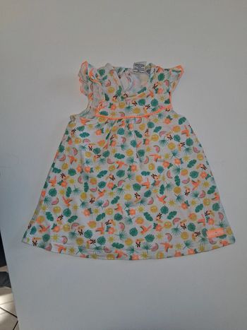 Robe d'été multicolore Smiley