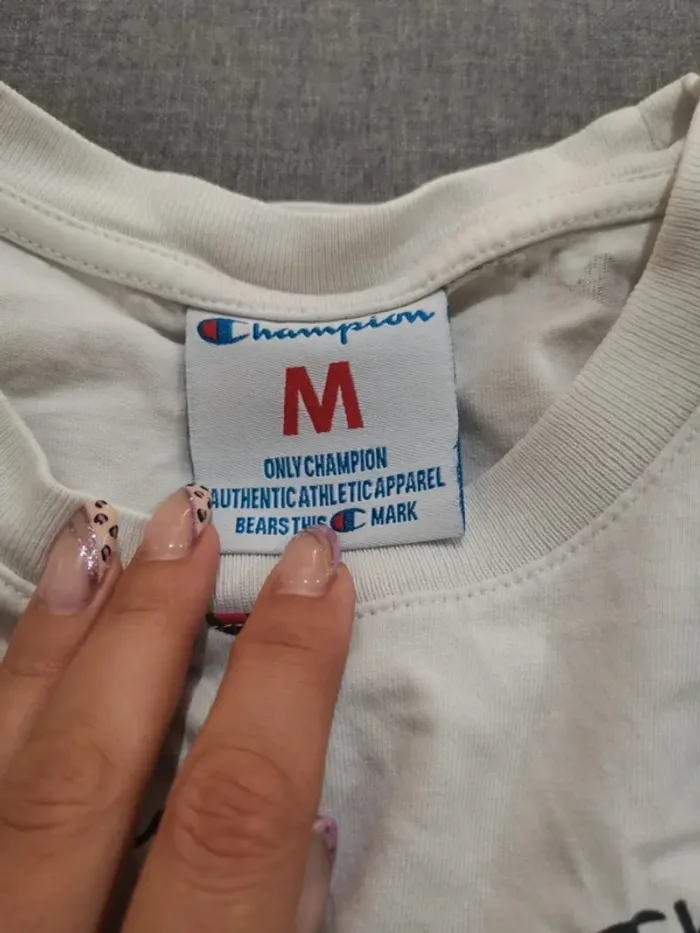 C60 t-shirt blanc Champion M - photo numéro 3