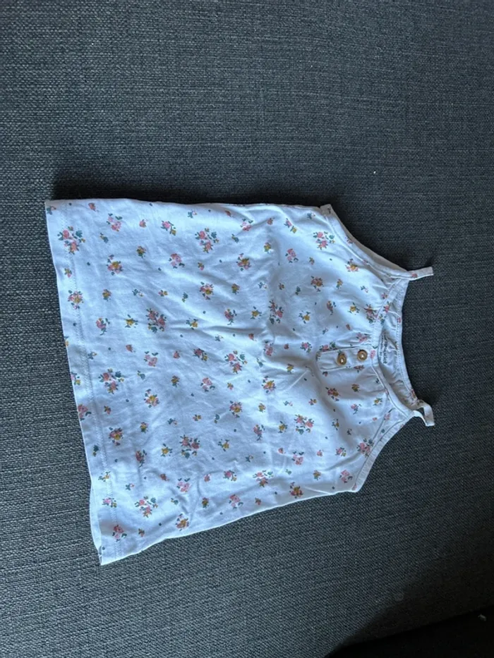 Débardeur fine bretelles bébé fille, Verbaudet, 24 mois