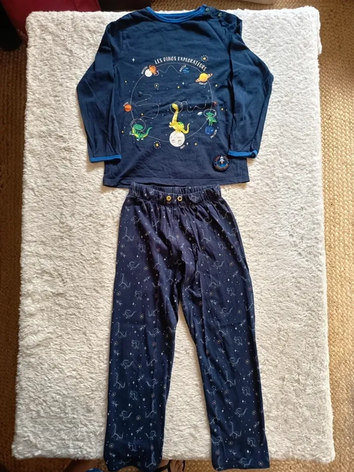 Pyjama léger mi saison 2 pièces Sergent Major en 7 ans