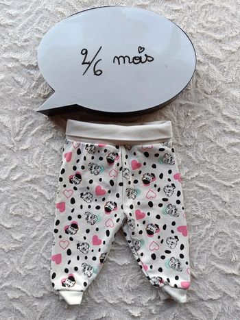 Pantalon style legging sarouel Fille 2/6 mois 101 dalmatiens Disney Baby